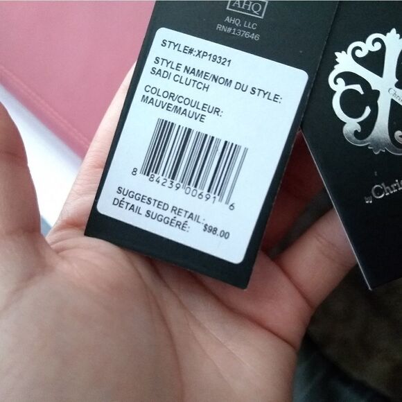 Christian Lacroix Clutch w/strap - Picture 6 of 7